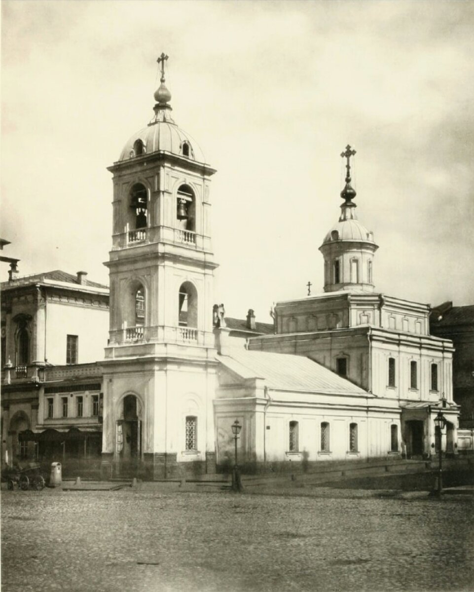 Храм после реконструкции в 19 веке