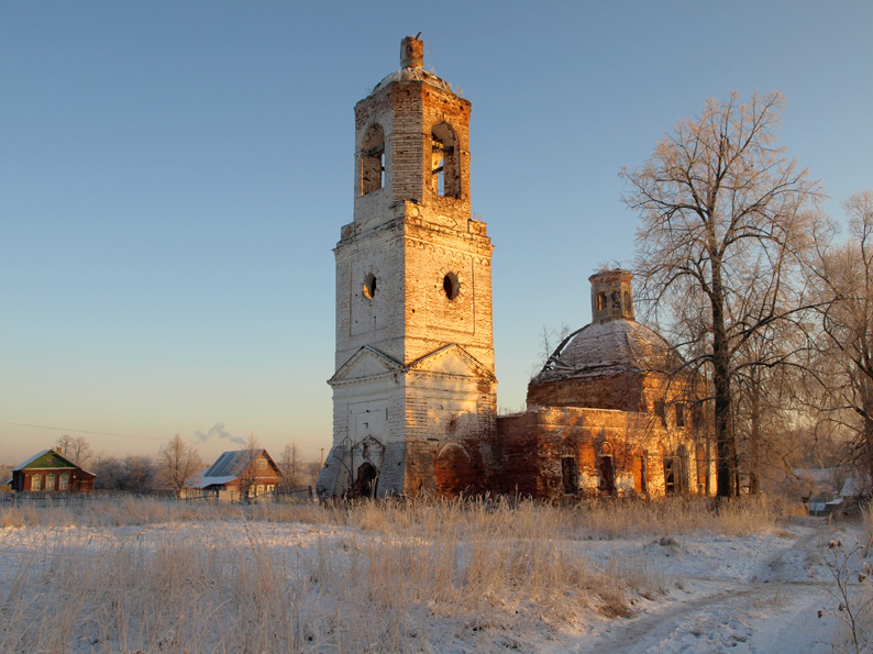 Церковь деревня Танеевка