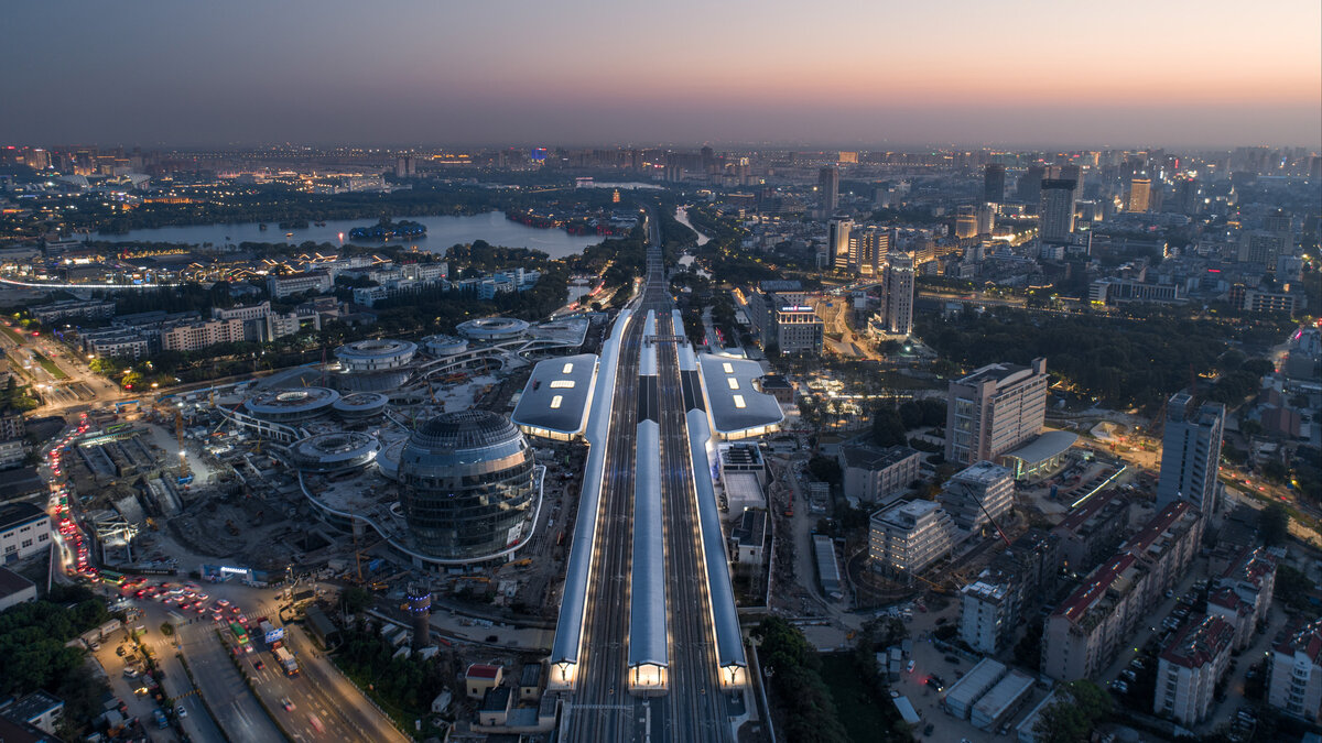 Jiaxing Train Station | MAD | CreatAR | Jiaxing, CH