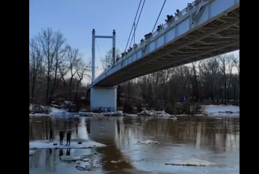    В Оренбурге троих подростков унесло течением на льдине на середину Урала Белов Михаил Александрович