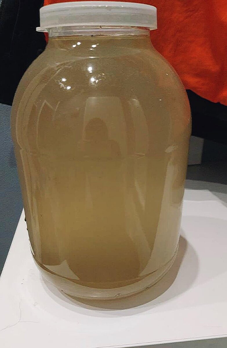 Вода одного из наших клиентов