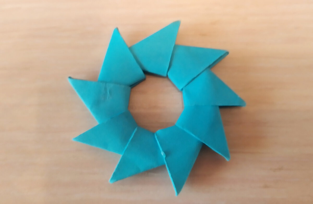 Шкатулка. Модульное оригами. Мастер-класс
