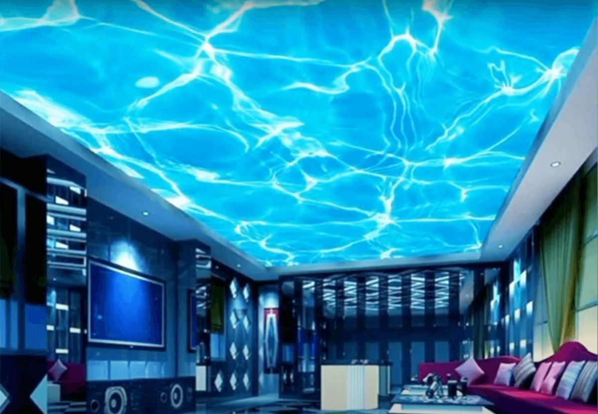 Потолочные обои, какие выбрать, плюсы и минусы потолочных обоев