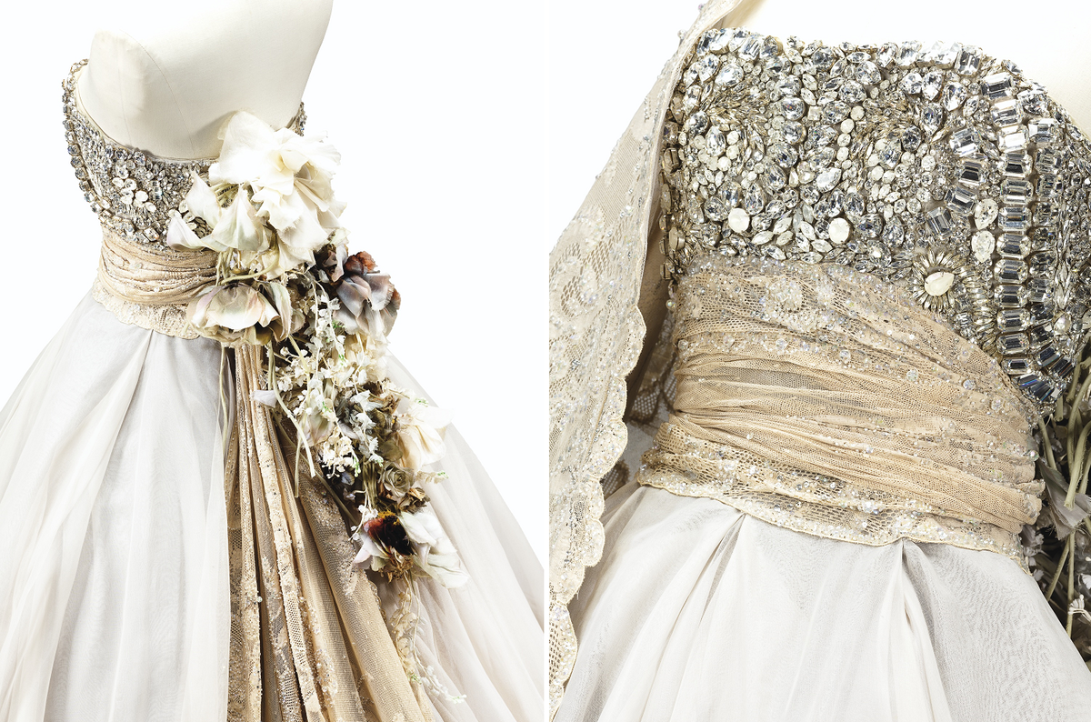 Платье от дома "Кристиан Диор", коллекция осень-зима 1989-1990, из коллекции Дидье Людо. (с) Sothebys.com