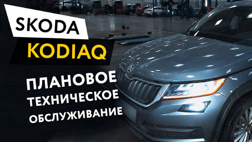 Плановое техническое обслуживание автомобиля Skoda Kodiaq 1,4 TSI