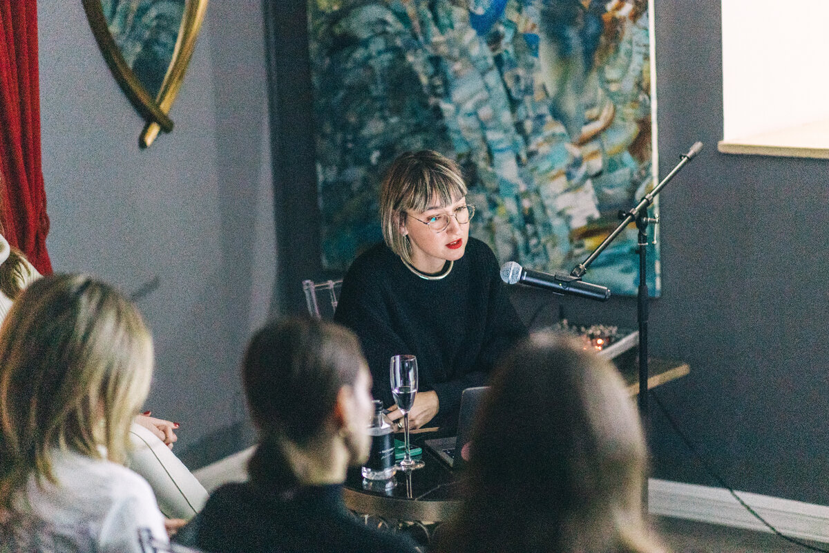 Марина Горбунова, лектор