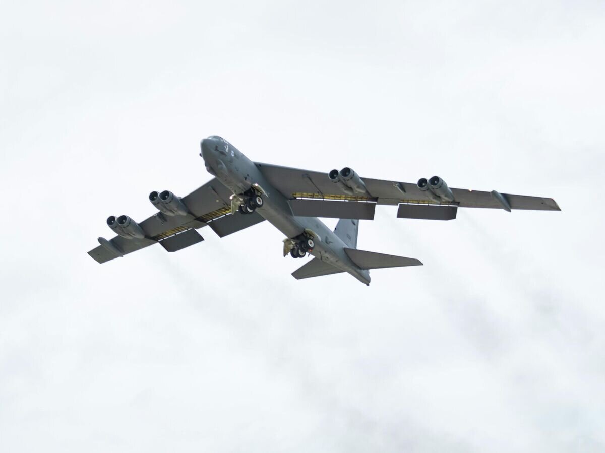    Американский стратегический бомбардировщик B-52H Stratofortress © Фото : U.S. Air Force / 2nd Lt. Denise Guiao-Corpuz