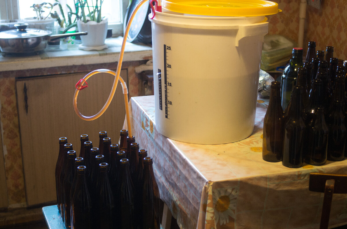 Розлив пиво в домашних условиях