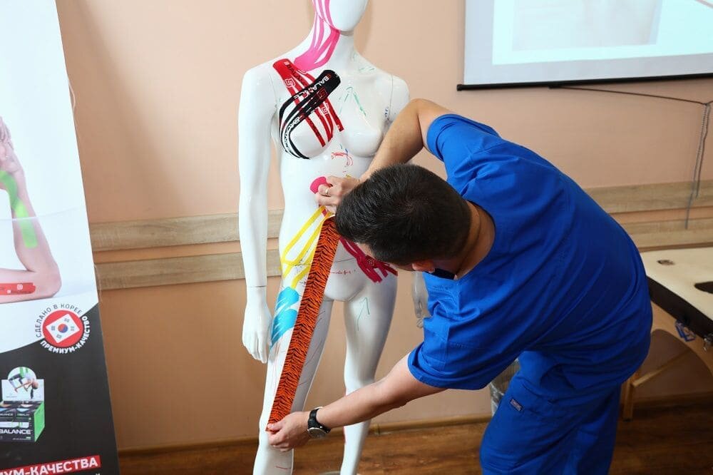 Тейпирование паха