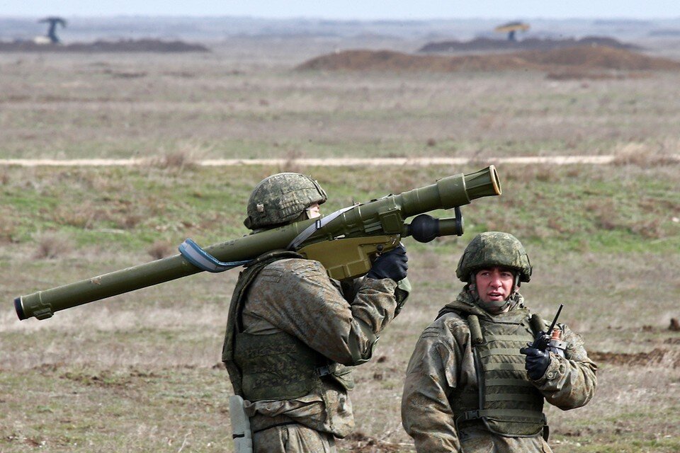     Украинский вертолет сбили из ПЗРК «Верба» с 5 километров. Фото: Сергей Мальгавко/ТАСС