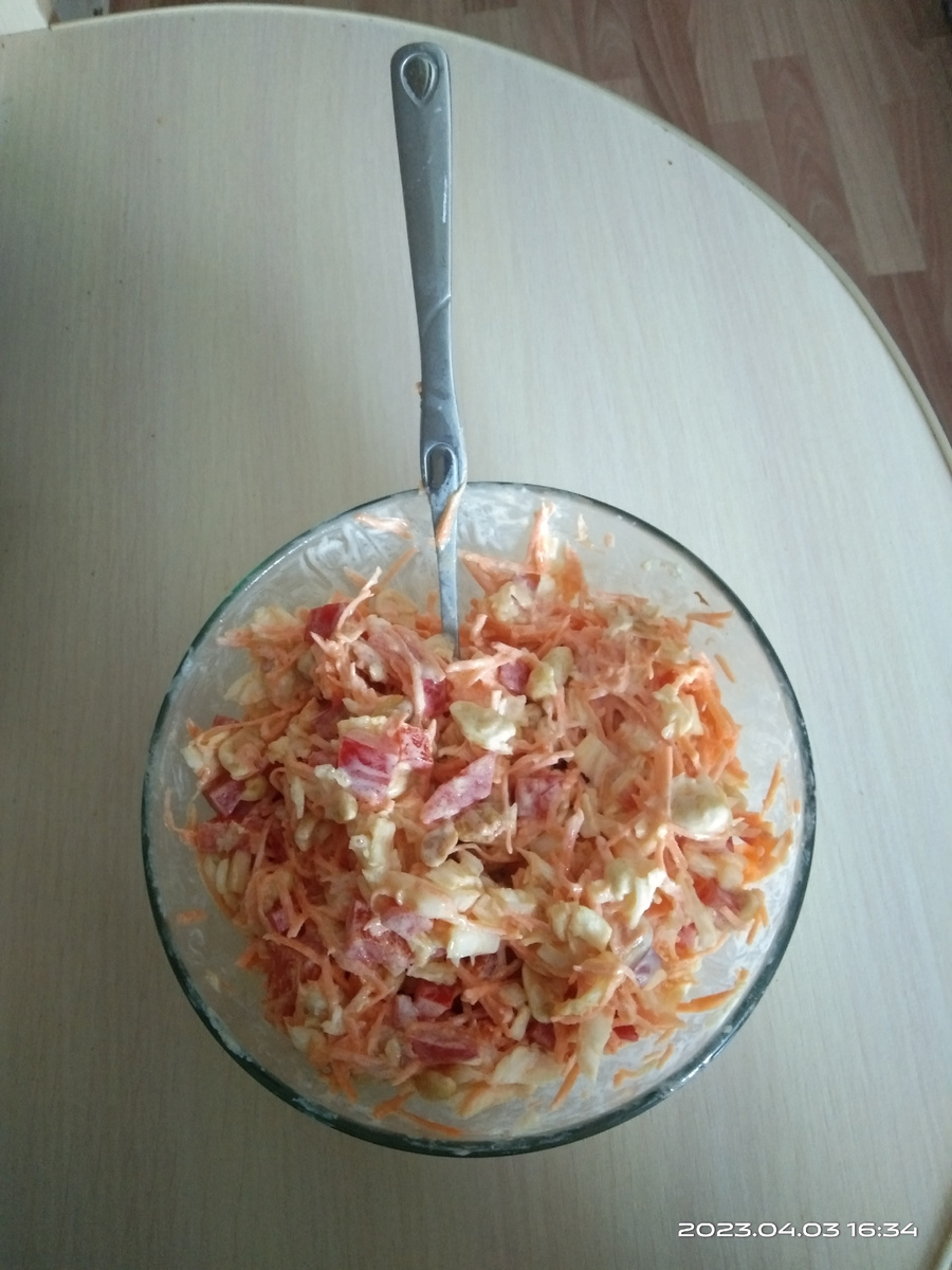 Лёгкий салат 