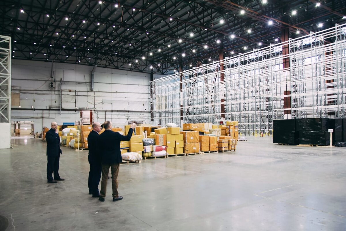 Площадь нового терминала "Байкал Сервис" в Котельниках занимает площадь 10 тыс. кв. м