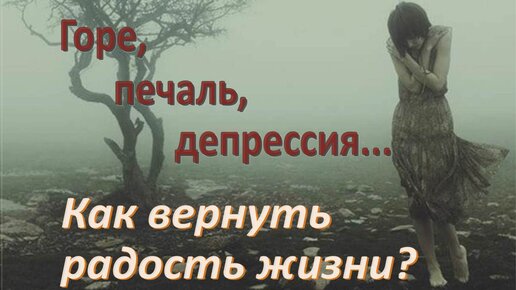 Вебинар «Горе, печаль, депрессия... Как вернуть радость жизни?»