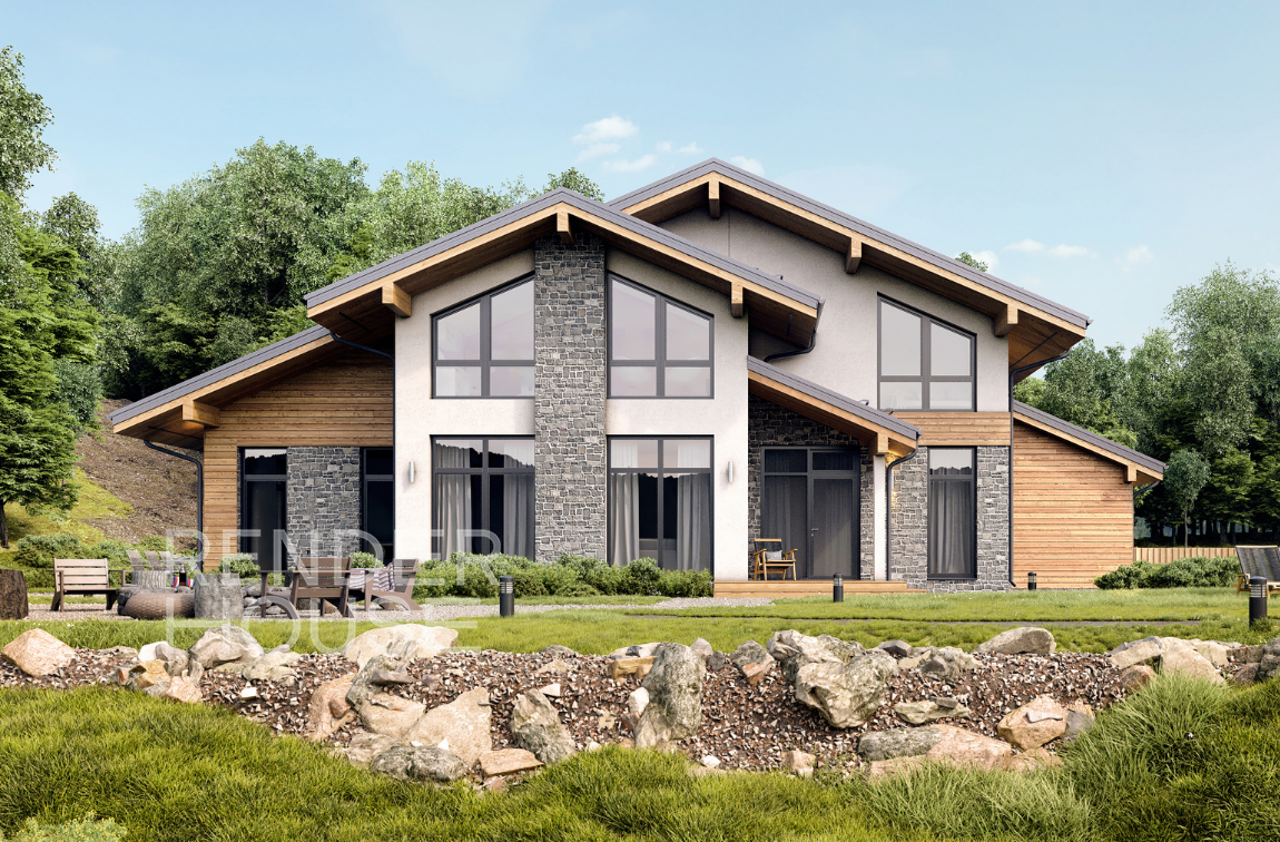 Проект БОЛЬЦАНО, Render House