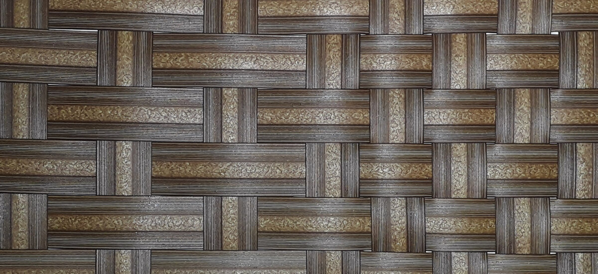 Классическое плетение ротанга.