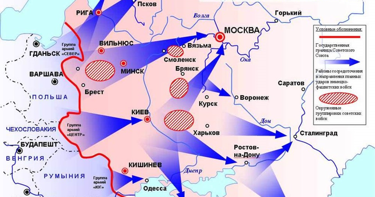 План операции Барбаросса