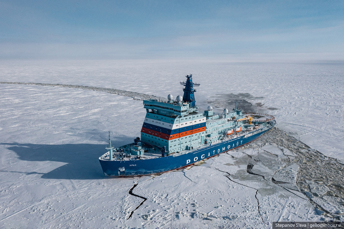 Атомные ледоколы — новые покорители Арктики