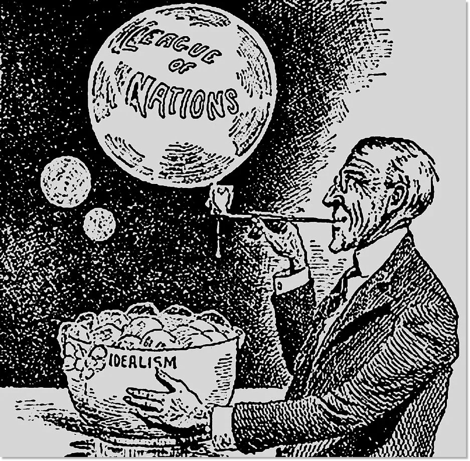 Мыльный пузырь Вудро Вильсона или Лига наций.., не для наций... | Лев  Валерич | Дзен