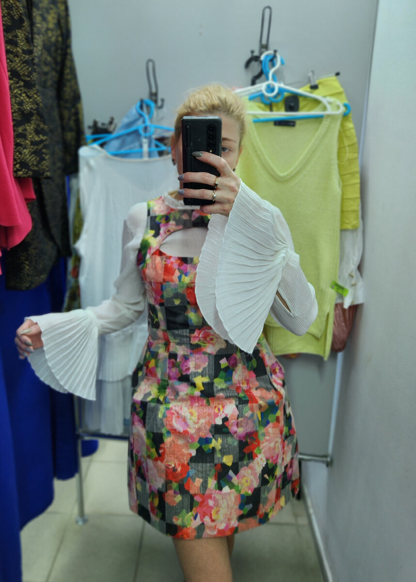 Платье забрала, да и блузку тоже 🤦‍♀️🙊 фото из прошлого захода.