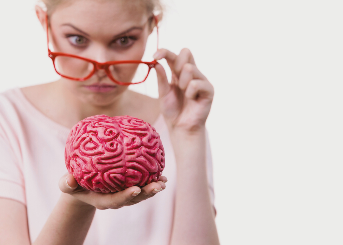 Turn brains. Ученая женщина о мозге. Подарить женщине мозги. Weird stock photos.