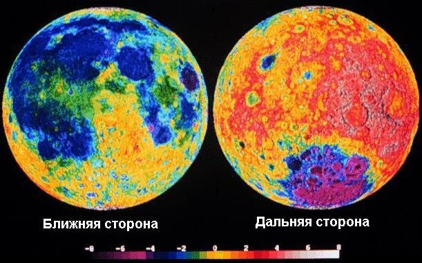 Температура на Луне. Перепады температуры на Луне. Температурные перепады на Луне.