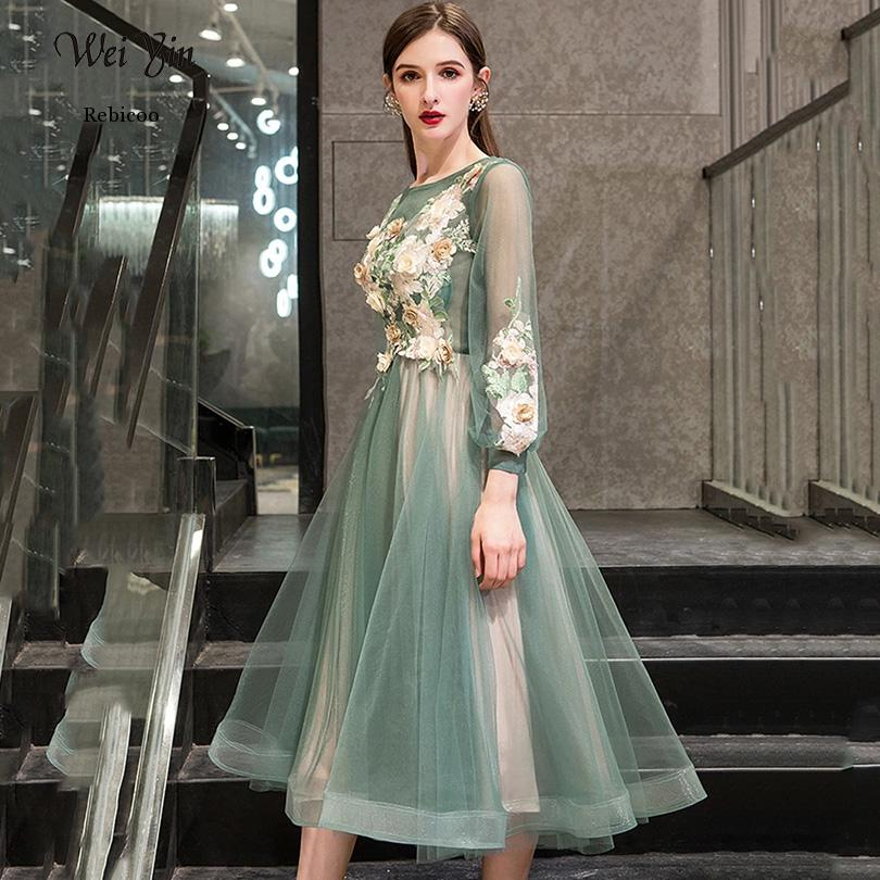 Elegant O-Neck Sequins Robe de soir Suitable for Parties Woman dresses Woman dresses