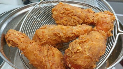 Секретный рецепт ножки KFC /САМОЙ ХРУСТЯЩЕЙ.Делаю на банкет, эффектно! Рецепт куриные ножки, который поразит вас