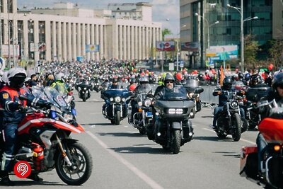    Весенний мотофестиваль в Москве в честь открытия мотосезона © Сайт мэра Москвы