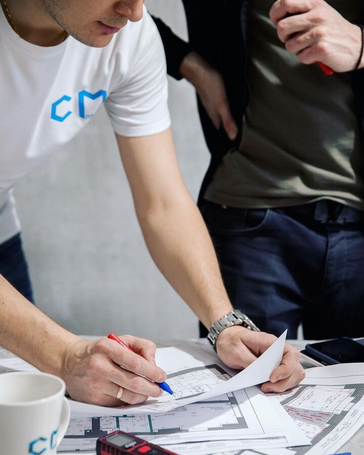 «СМ Проект»: мы соблюдаем строгий учет привезенных материалов, а также их заказ в соответствии с утверждённой сметой.