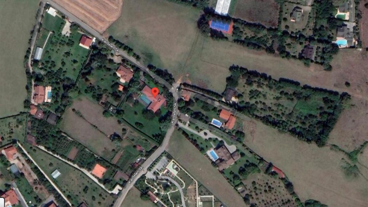 Дом на карте. Google карты