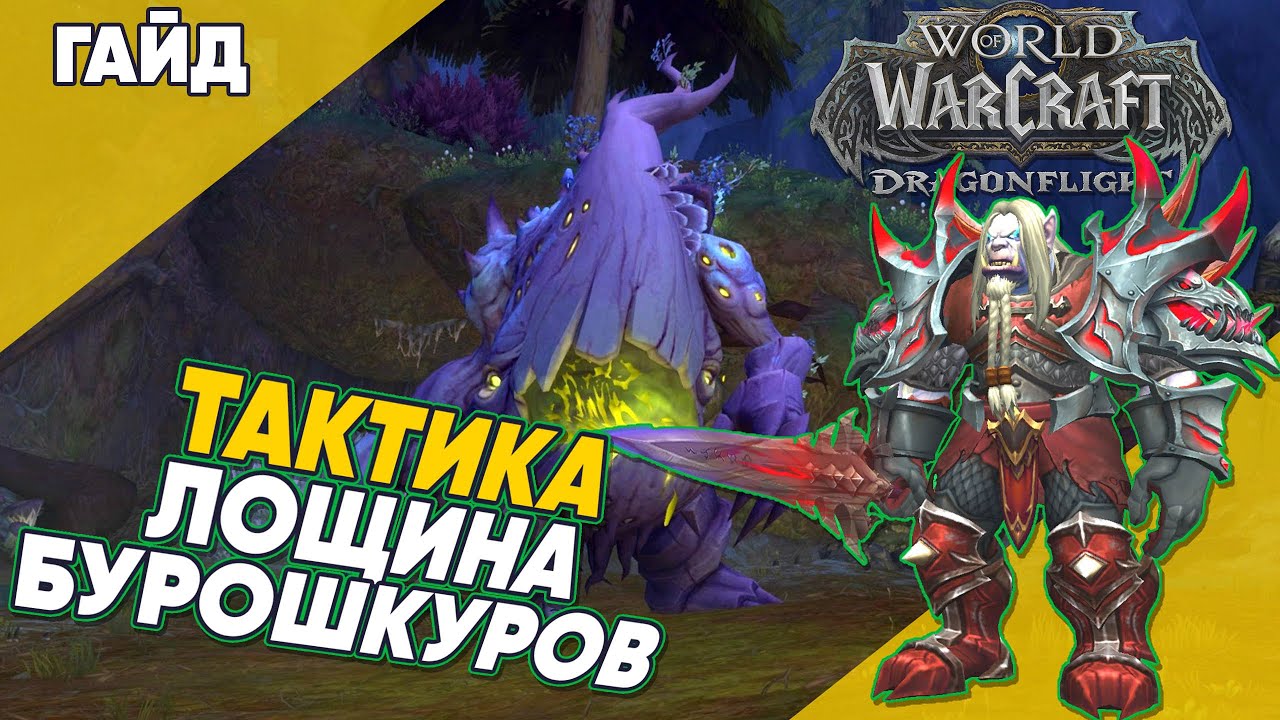 ЛОЩИНА БУРОШКУРОВ ТАКТИКА мифик плюс 2 сезон World of Warcraft Dragonflight  патч 10.1