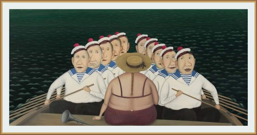 © Валентин Алексеевич Губарев / Valentin Gubarev /  Уроки навигации / 2015 год
