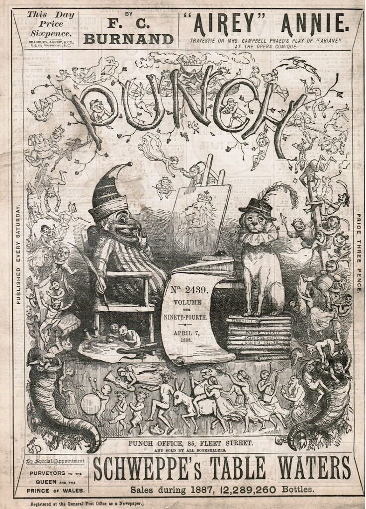 Обложка журнала "Панч"