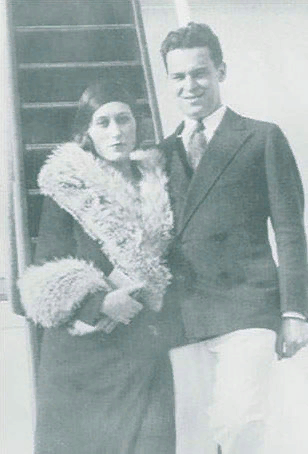 Эсте с мужем 1930 г
