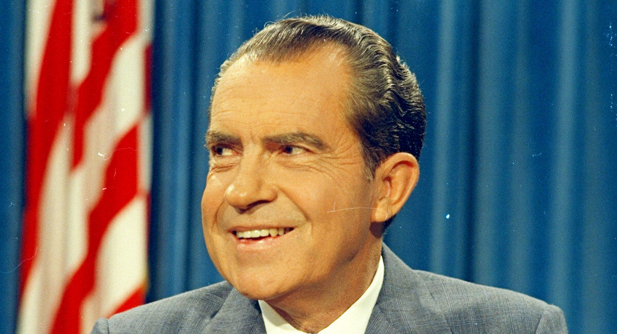 Ричард Никсон, 37-й президент США.