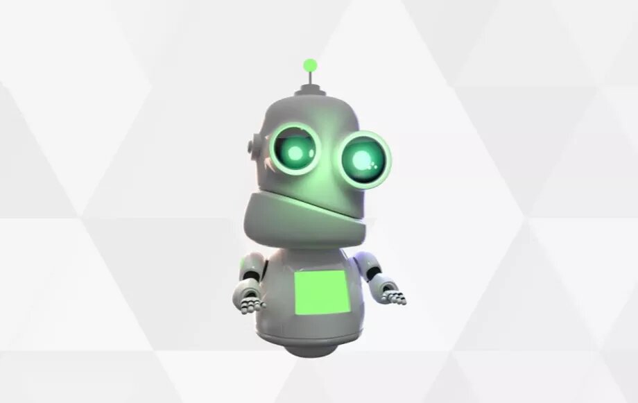 Талисман Robot Cache, как показано в его недавней белой книге 