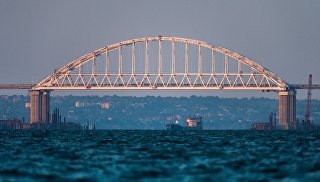 © РИА Новости / Виталий Тимкив Перейти в фотобанк
В Крыму ответили на заявление Киева о "проблемах" с мостом на полуостров

