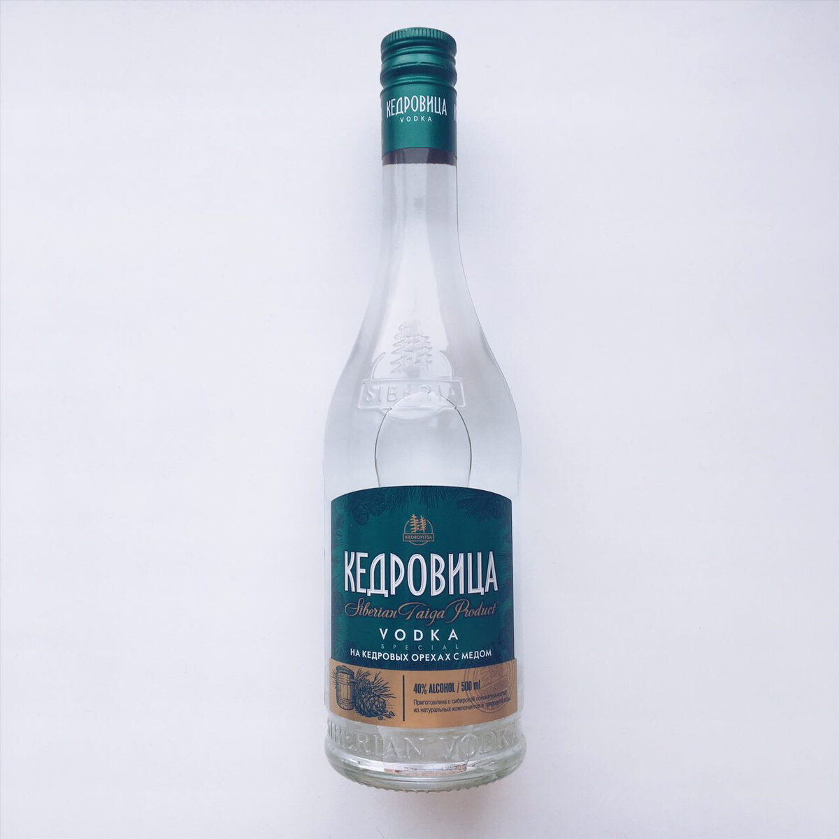 Водка «Кедровица» (ООО «Омсквинпром», г. Омск)