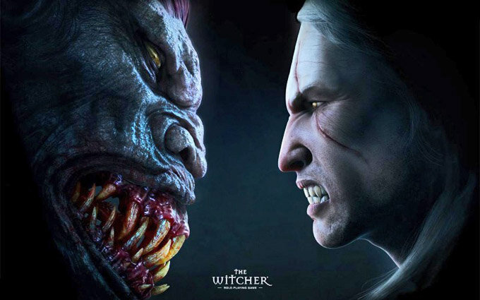 Ведьмак Геральт и Стрыга