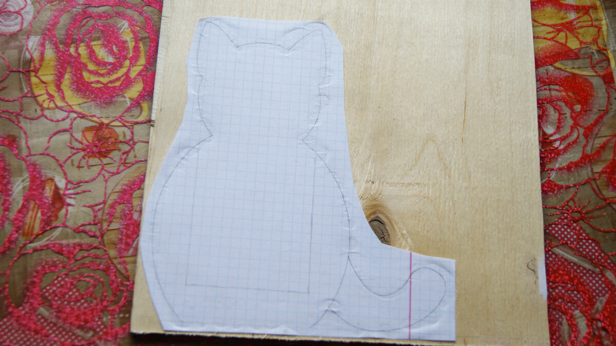 Наносим рисунок на фанеру