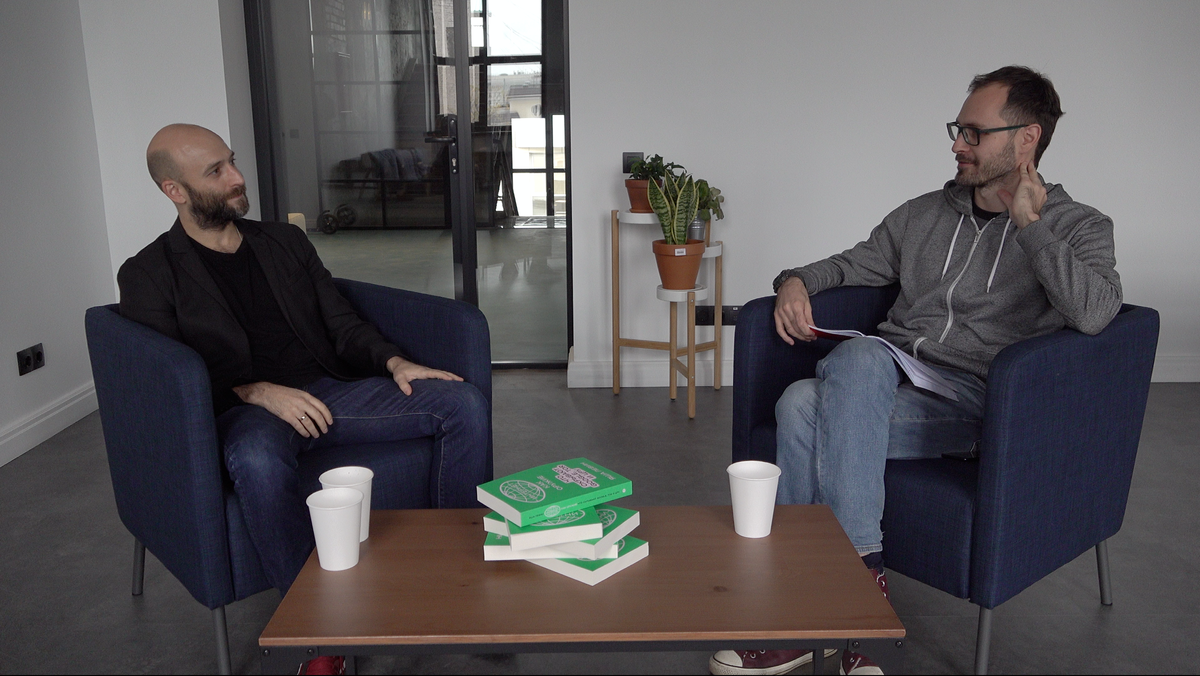 Яша Левин и Алексей Поляринов. Фото: Bookmate Journal