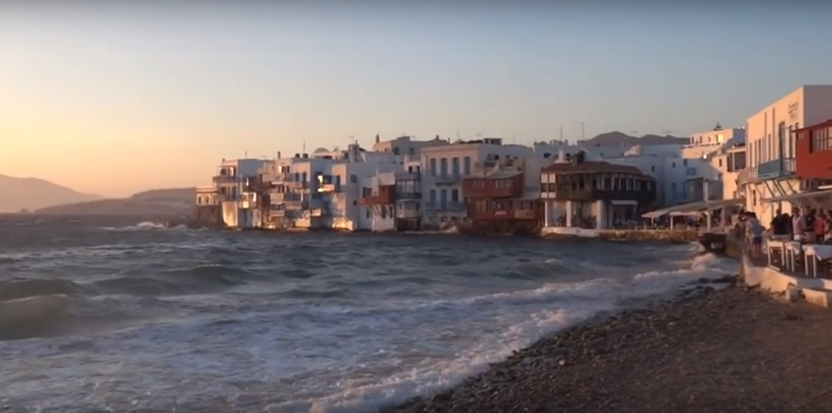 Маленькая Винеция , о.Миконос, Греция