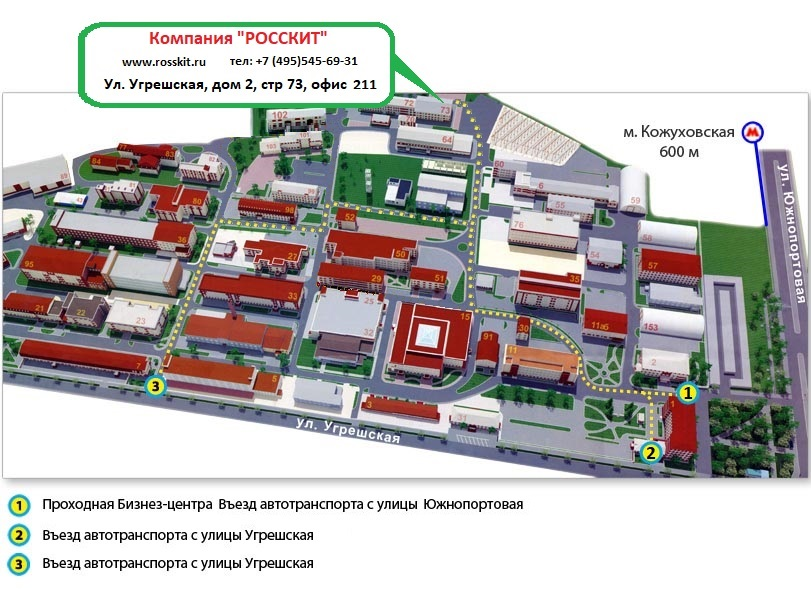 Бизнес центры на карте