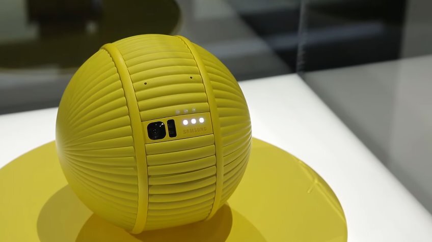 Первенец Samsung – умный персональный робот-шар