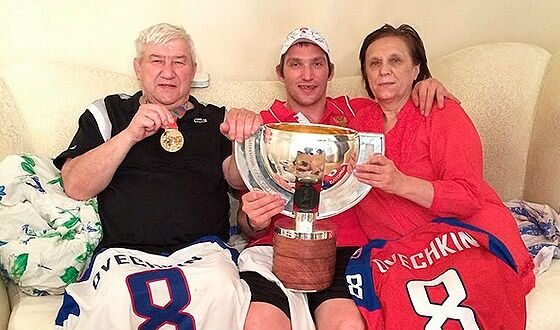Родители Александра Овечкина были выдающимися спортсменами