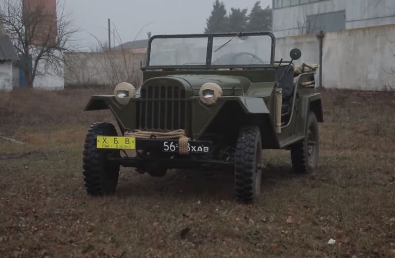 ГАЗ 67 И Виллис