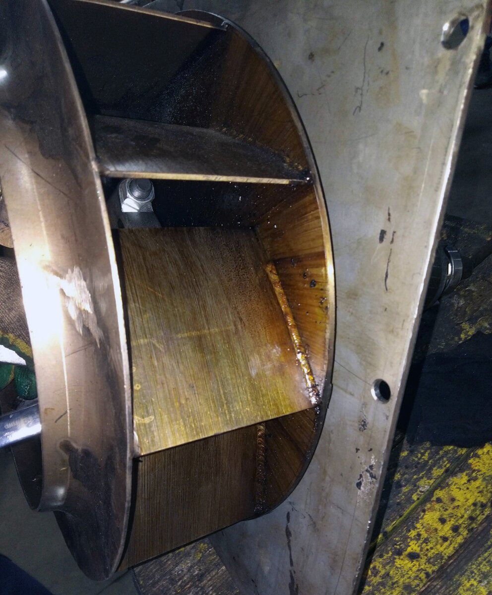 Лопасти крыльчатки