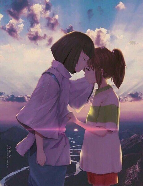 Обложка анимэ Унесенные призраками