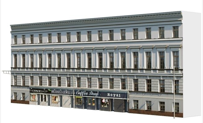 Целые строения