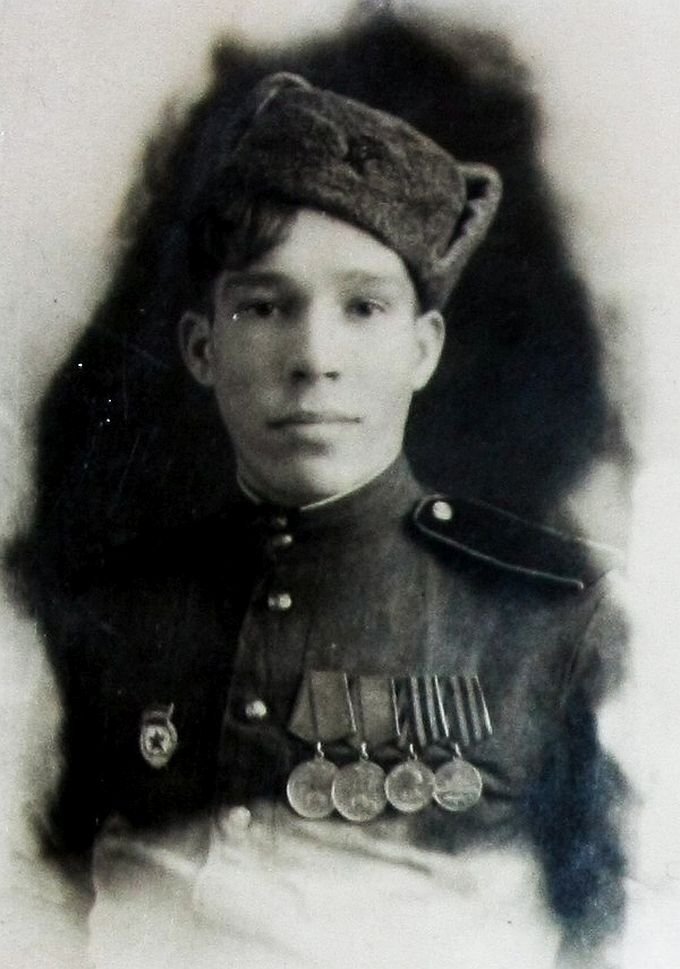 Гвардии рядовой Василий Бараков. Фото: iremember.ru